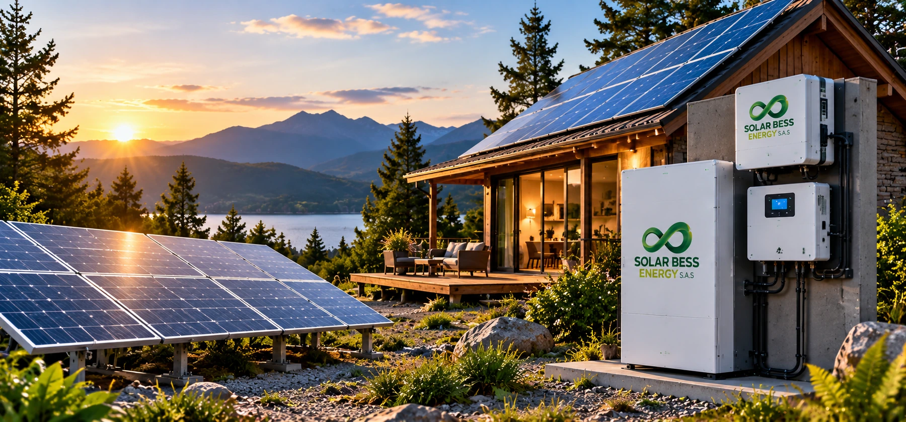 Vivienda con sistema solar Off Grid
